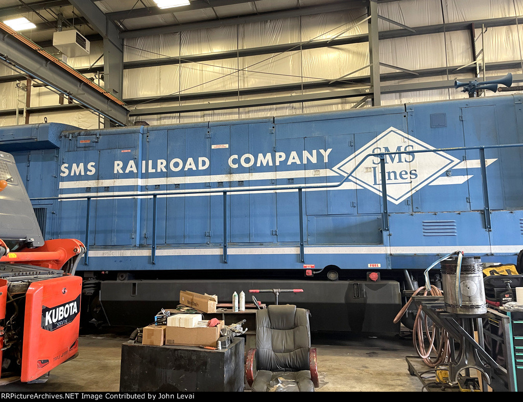 SMS U-Boat inside the Pureland Shops shed